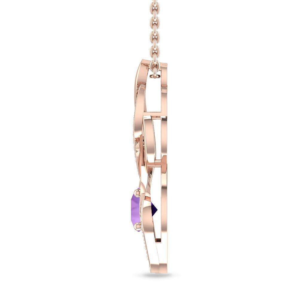 Rose Gold - Amethyst