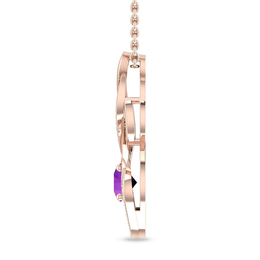 Rose Gold - Amethyst