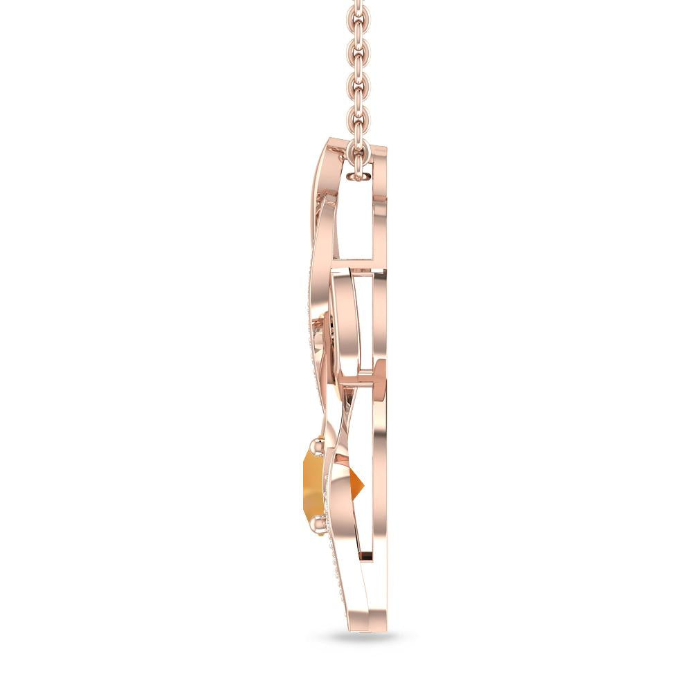 Rose Gold - Citrine