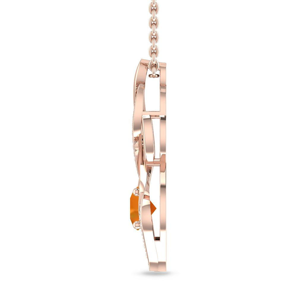 Rose Gold - Citrine