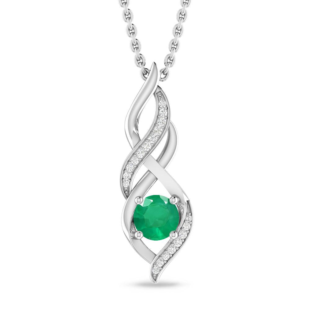 White Gold - Emerald