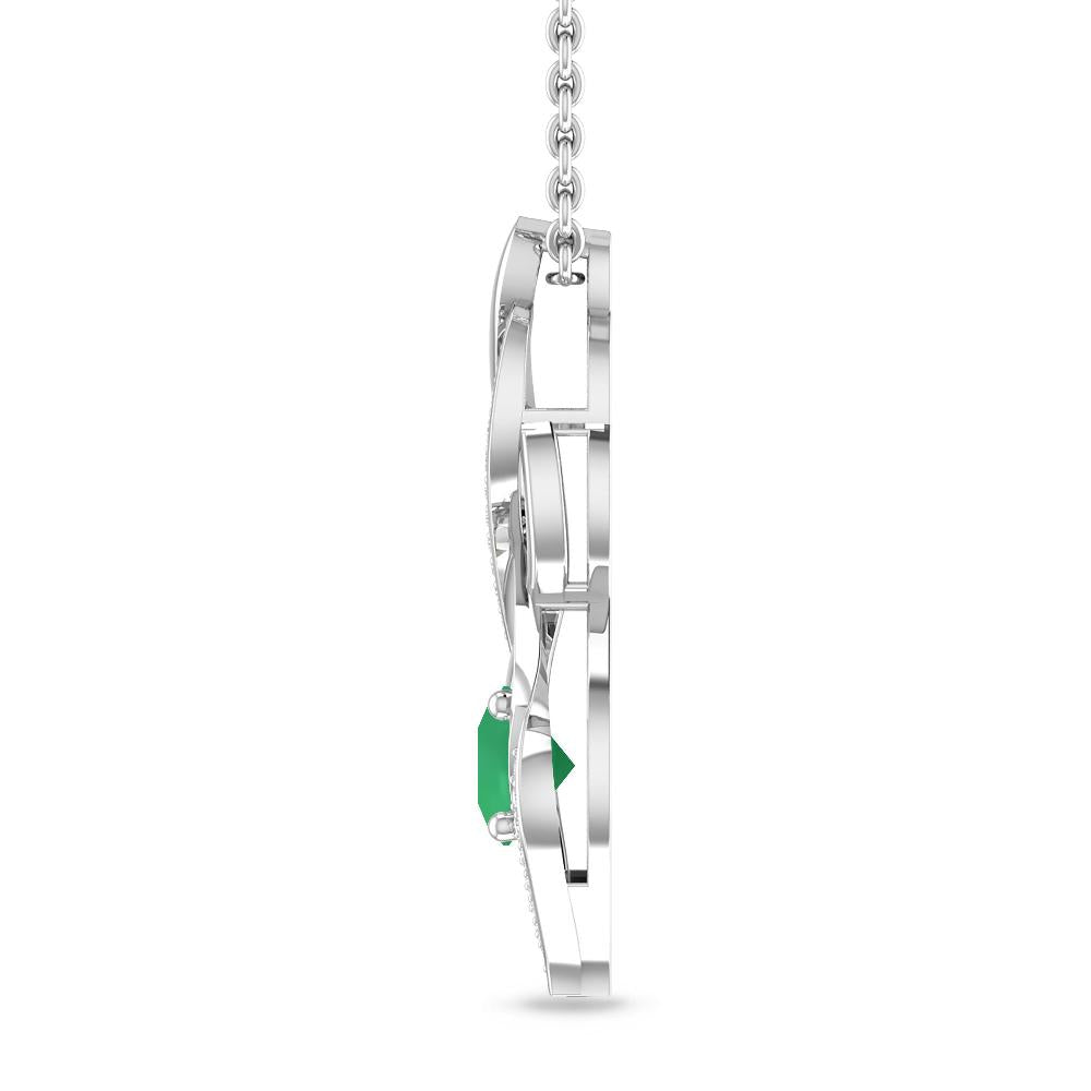 White Gold - Emerald