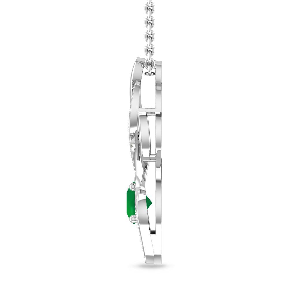 White Gold - Emerald