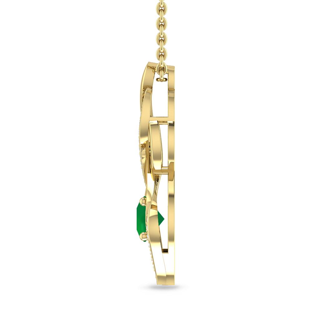 Yellow Gold - Emerald