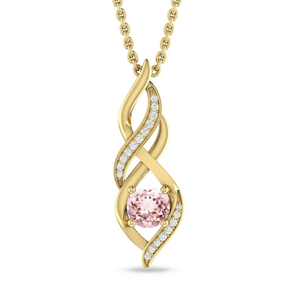 Yellow Gold - Morganite