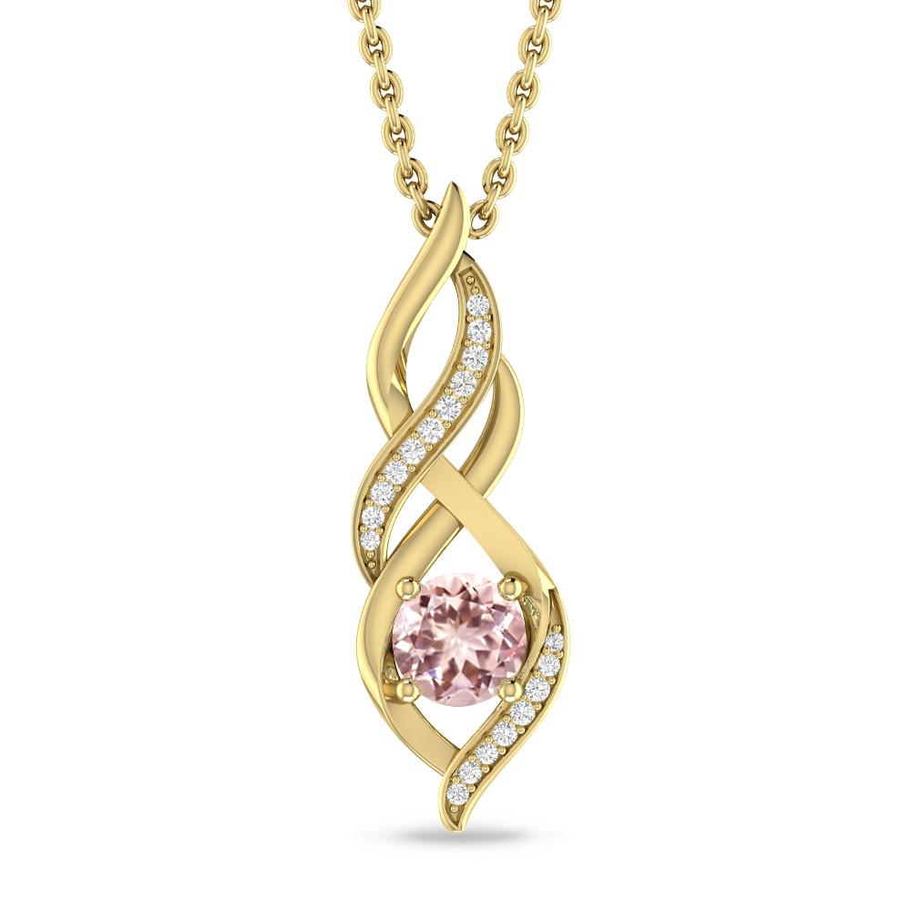 Yellow Gold - Morganite