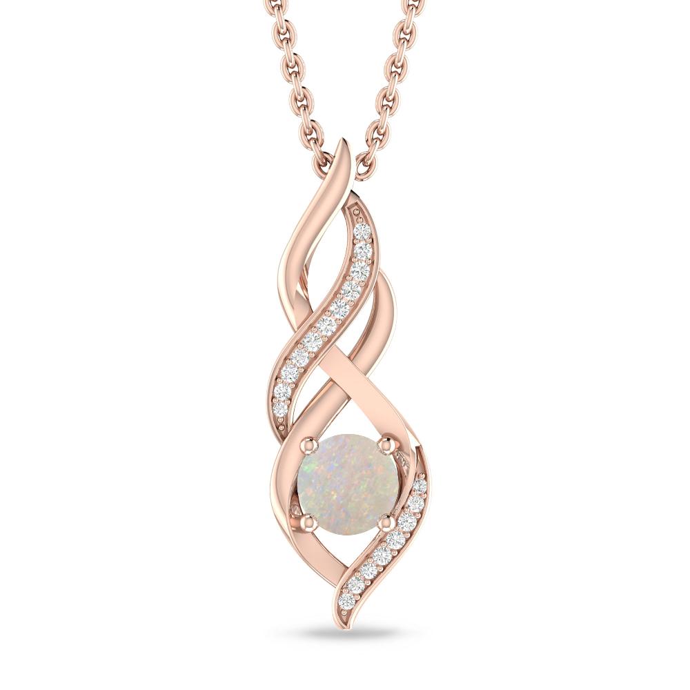 Rose Gold - Opal