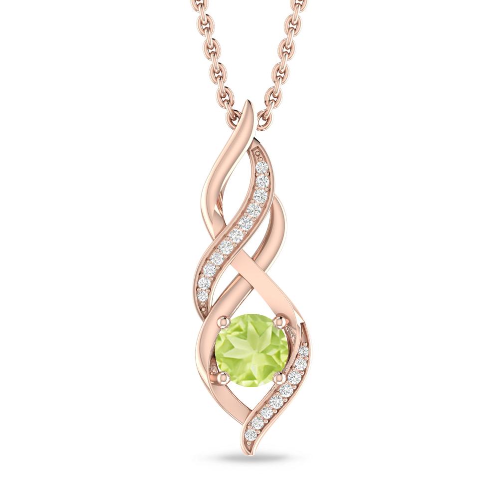 Rose Gold - Peridot