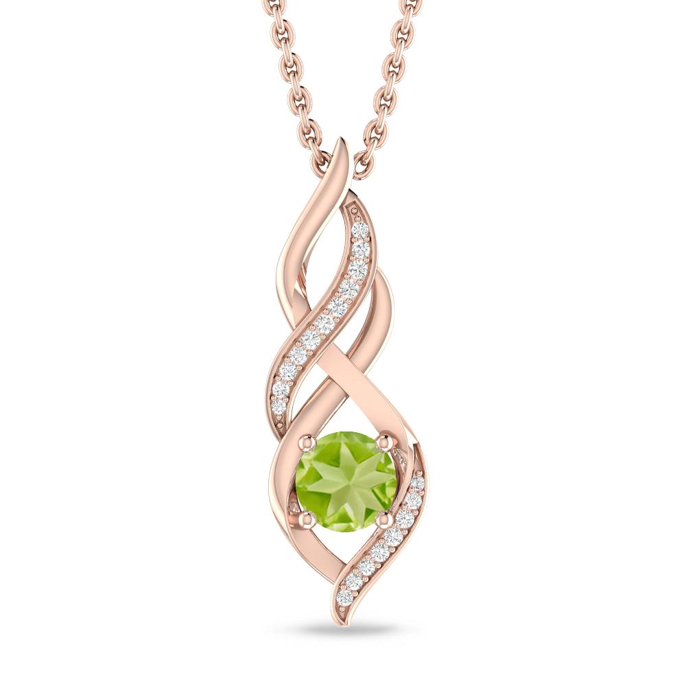 Rose Gold - Peridot