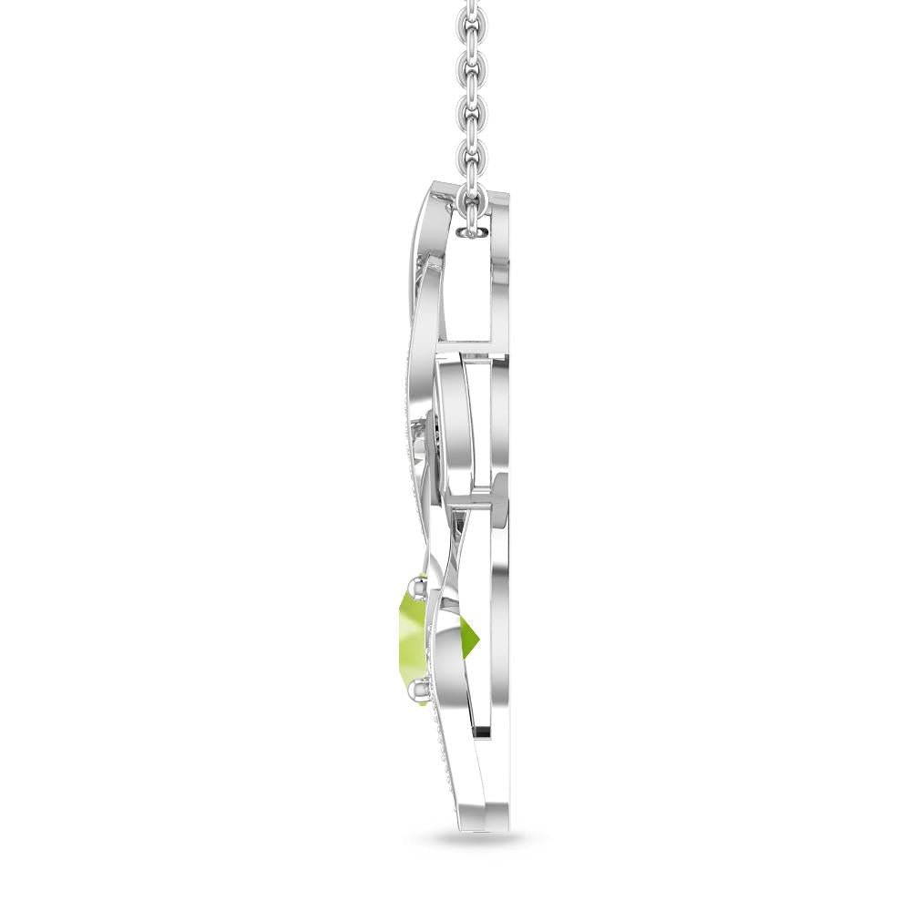 White Gold - Peridot