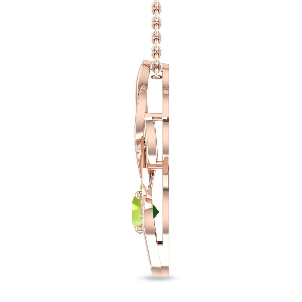 Rose Gold - Peridot