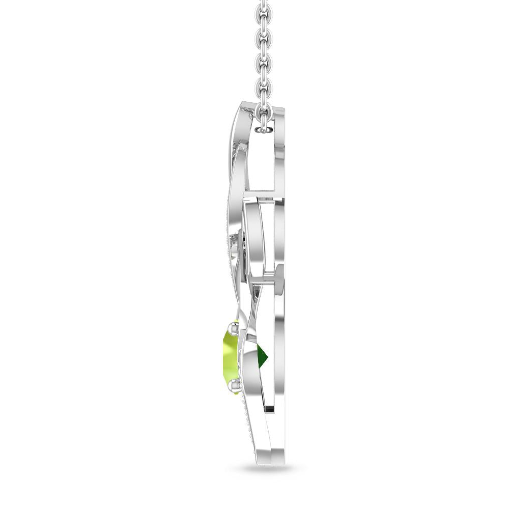 White Gold - Peridot