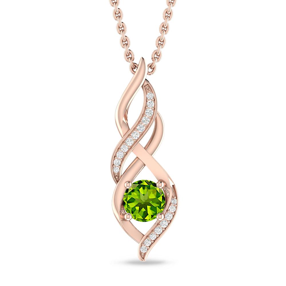 Rose Gold - Peridot