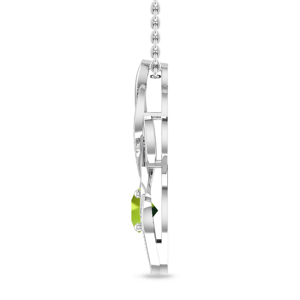 White Gold - Peridot