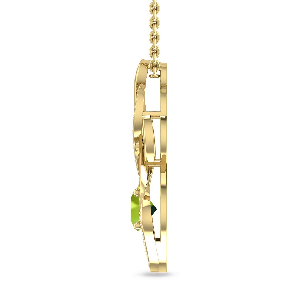 Yellow Gold - Peridot