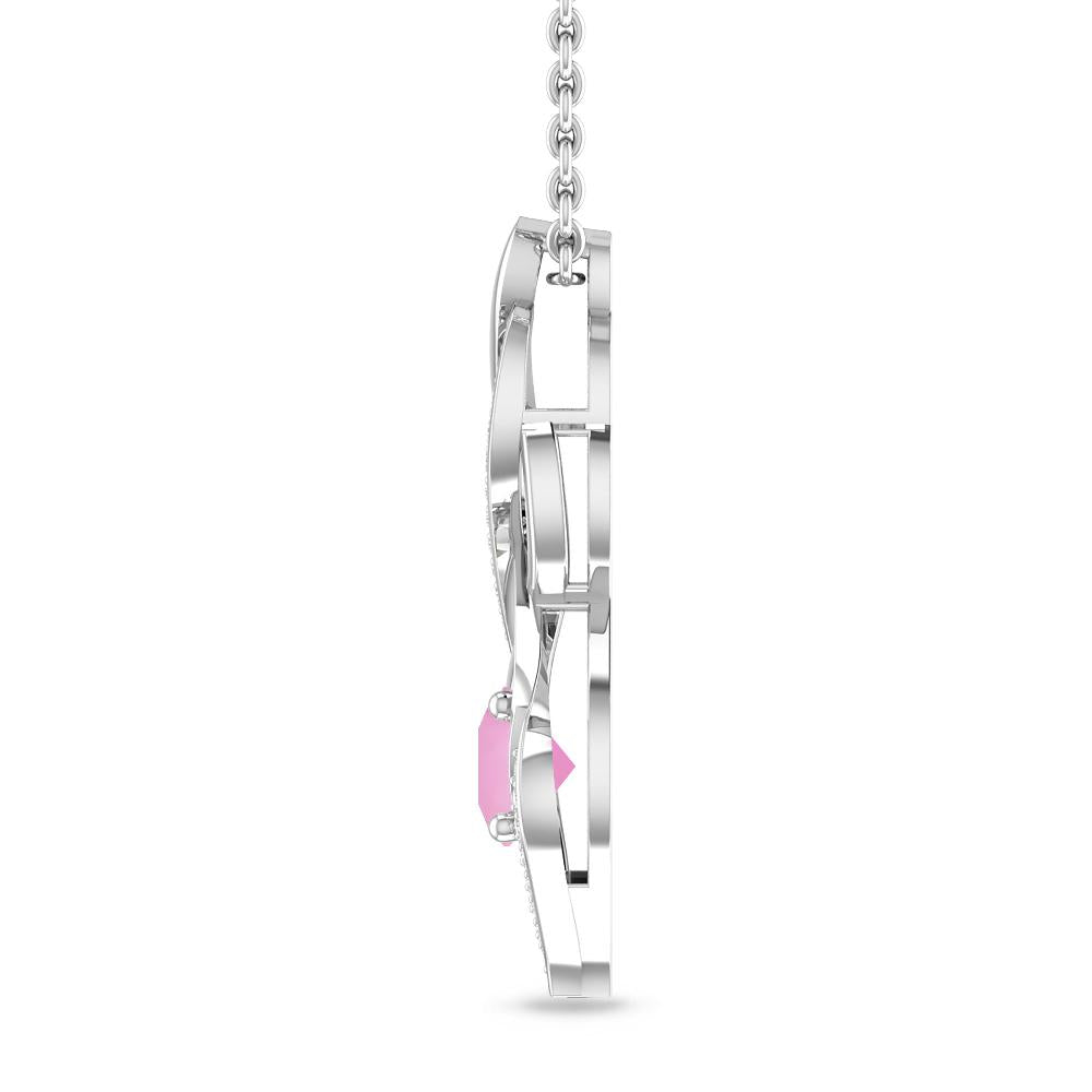 White Gold - Pink Tourmaline