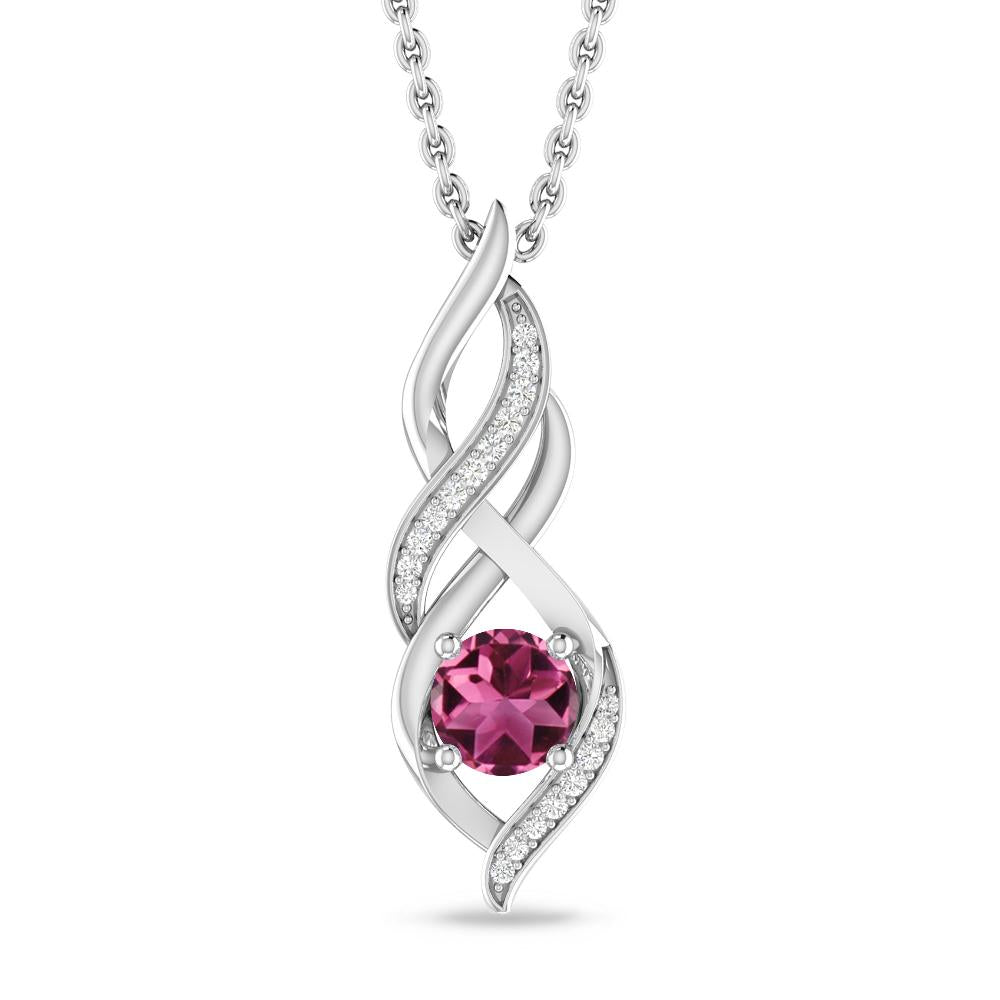 White Gold - Pink Tourmaline