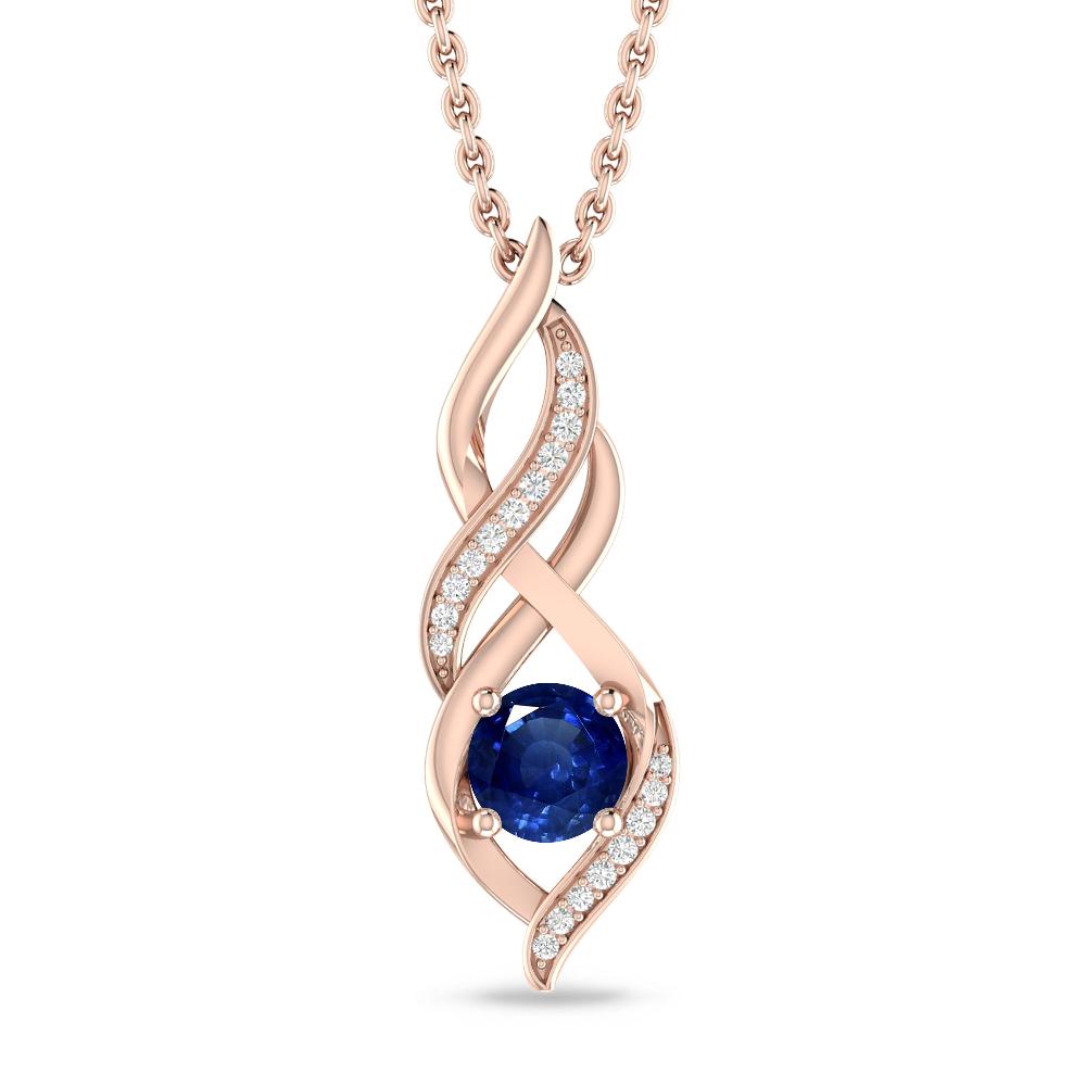 Rose Gold - Sapphire