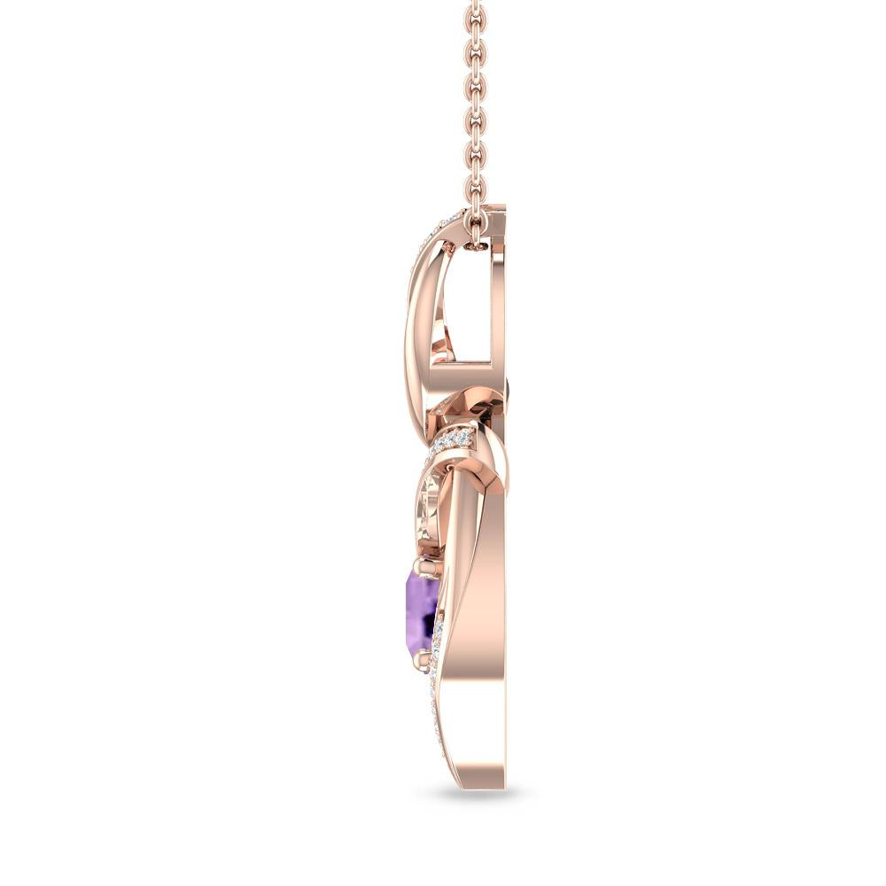 Rose Gold - Amethyst