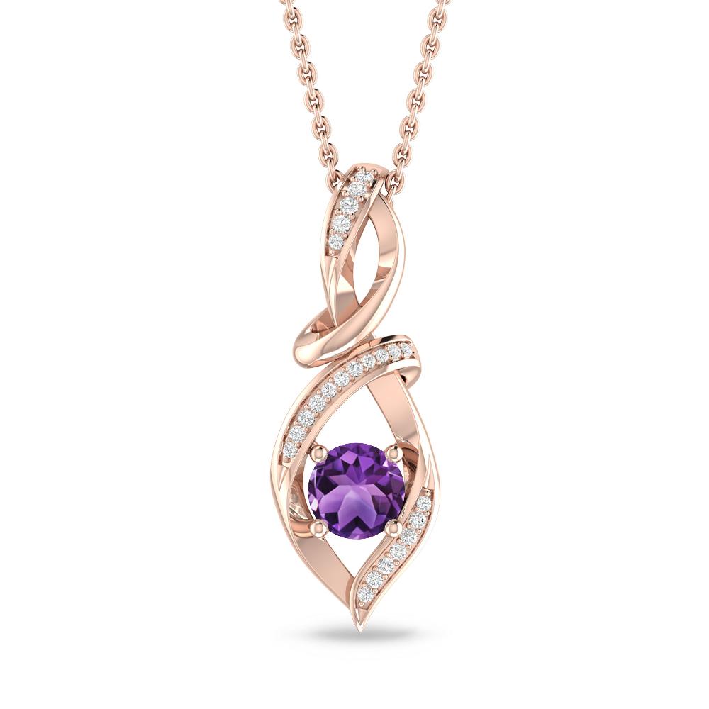 Rose Gold - Amethyst