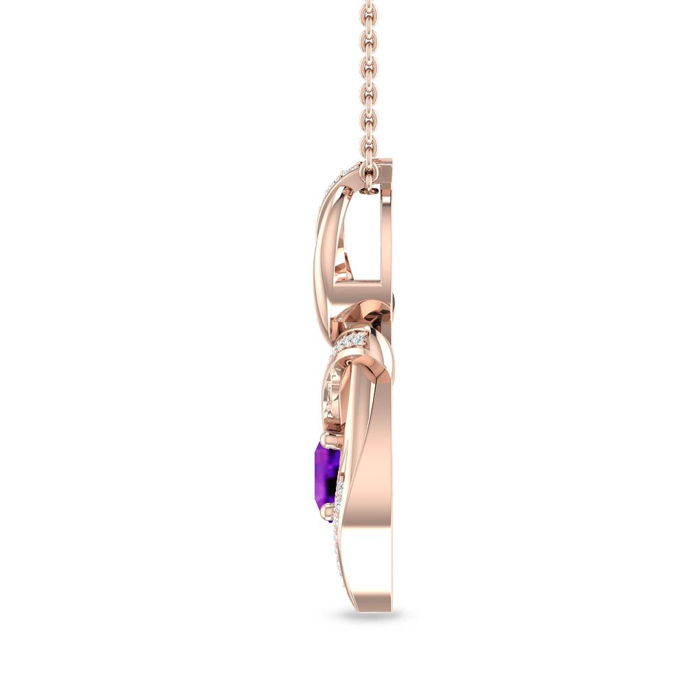 Rose Gold - Amethyst