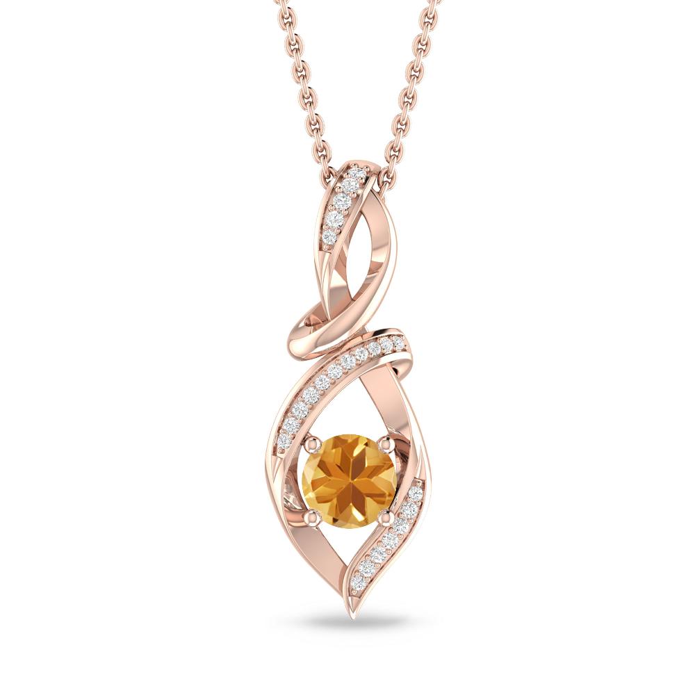 Rose Gold - Citrine