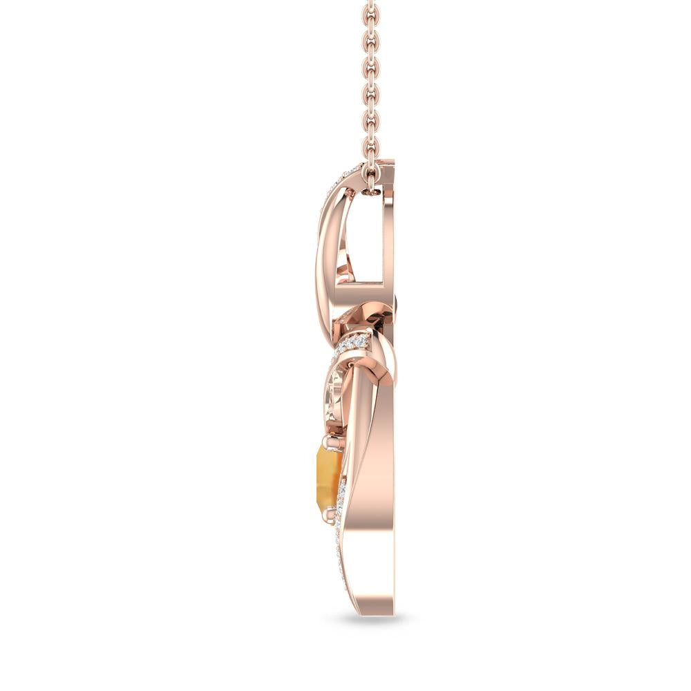 Rose Gold - Citrine