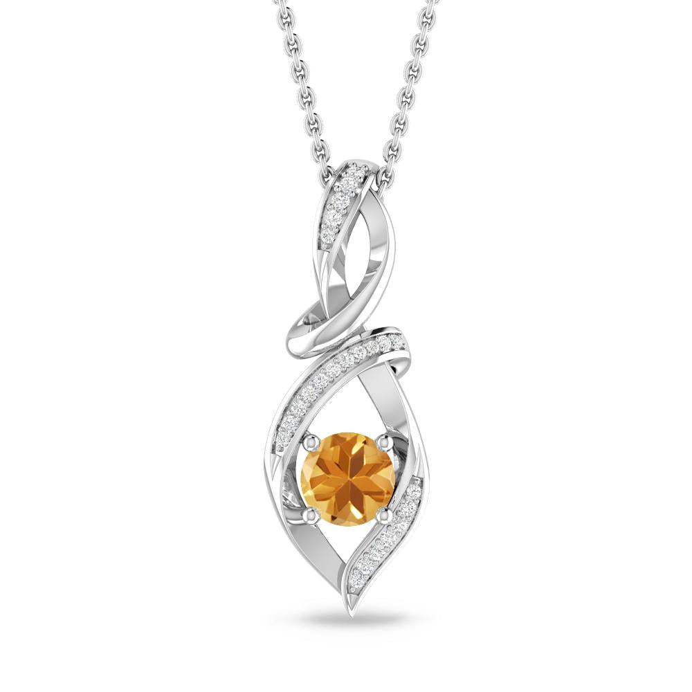 White Gold - Citrine