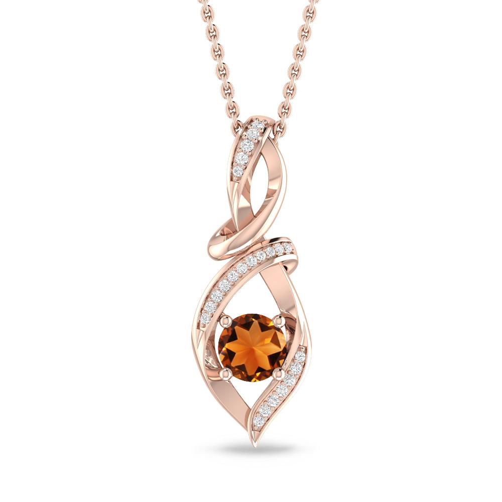 Rose Gold - Citrine