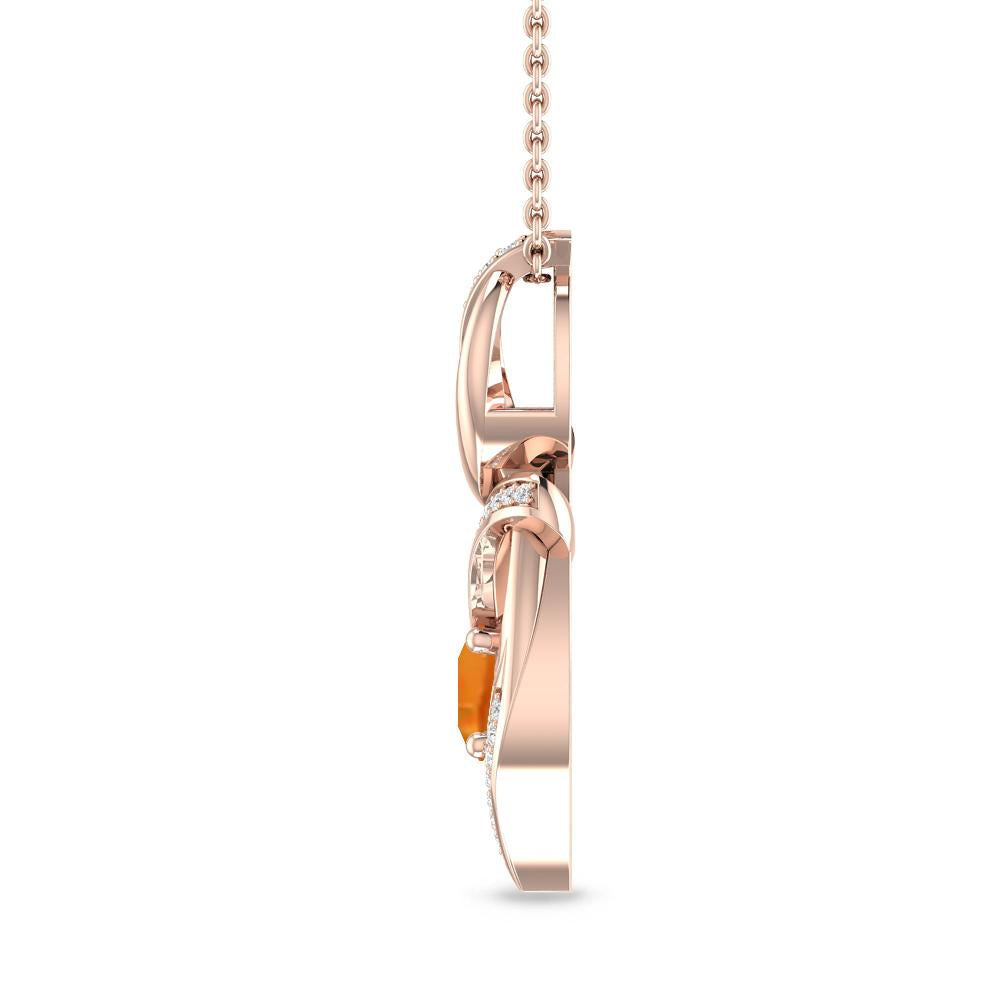 Rose Gold - Citrine