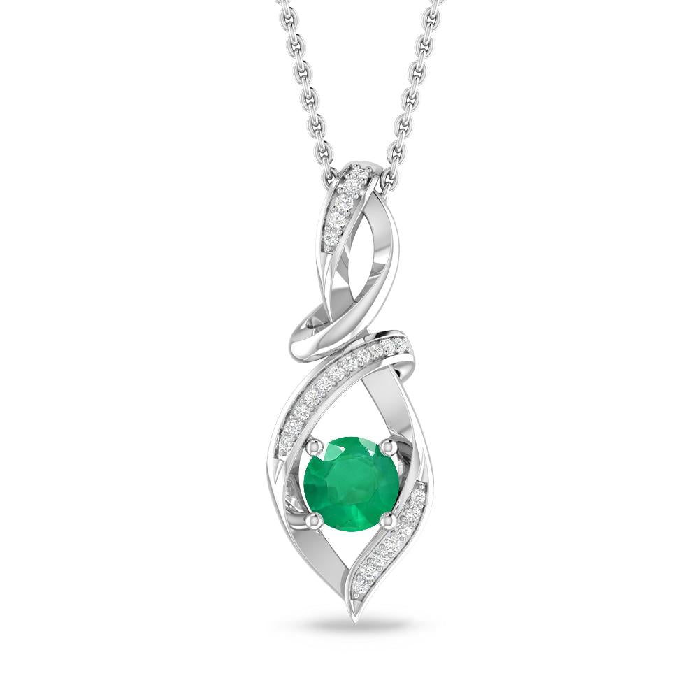 White Gold - Emerald