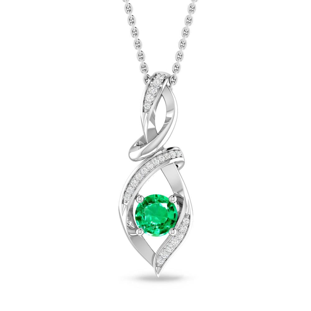 White Gold - Emerald