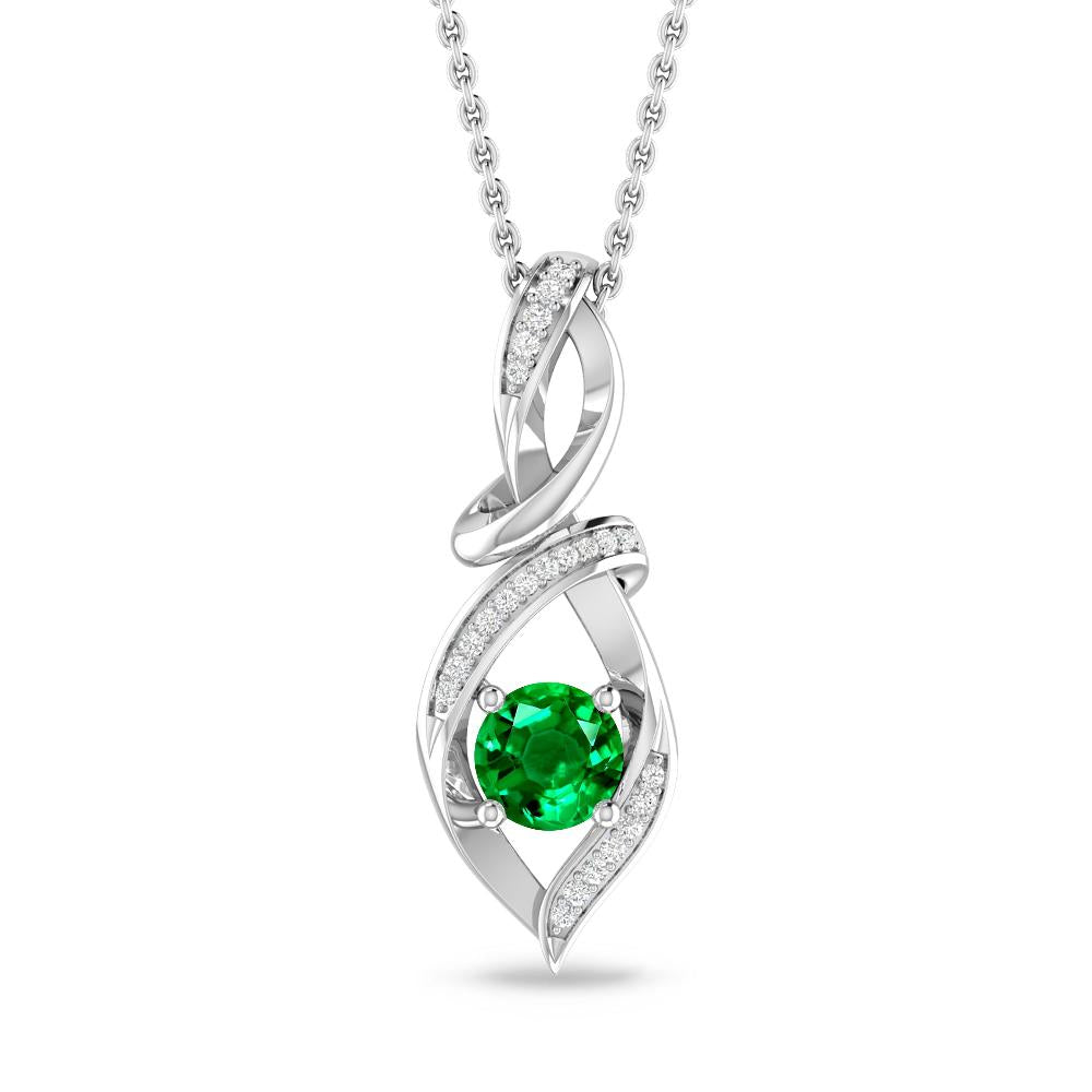 White Gold - Emerald