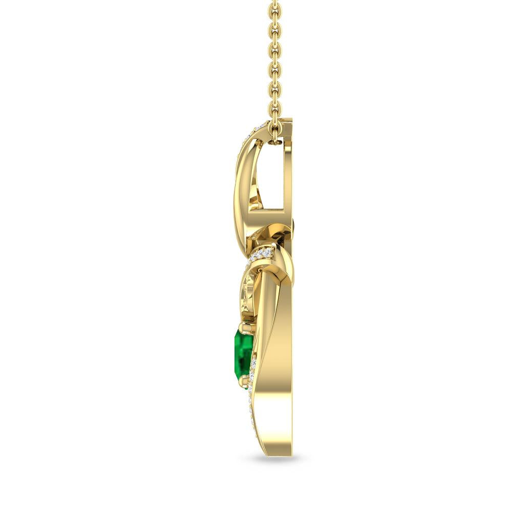 Yellow Gold - Emerald