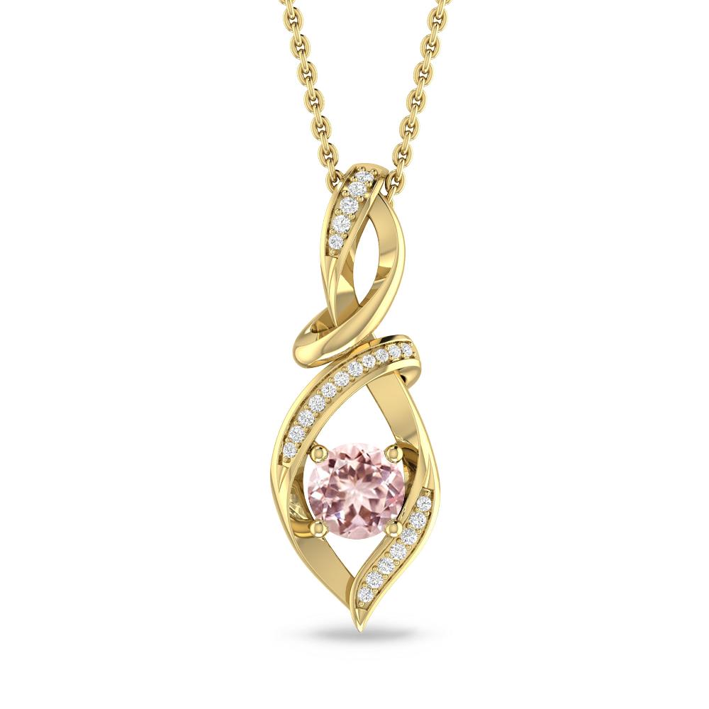 Yellow Gold - Morganite