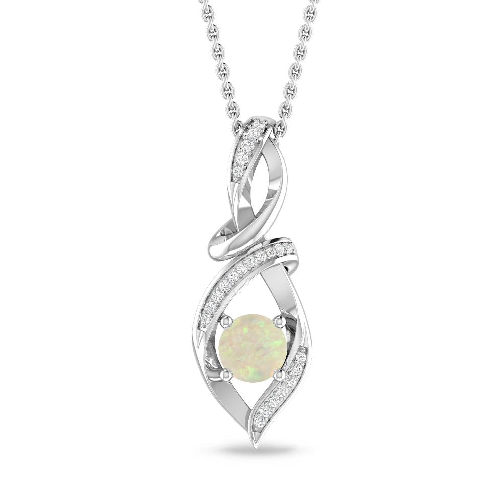 White Gold - Opal