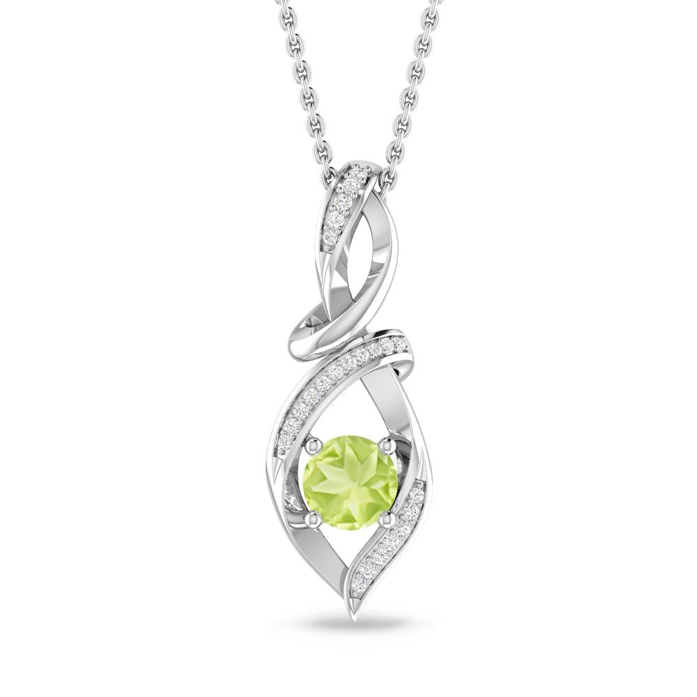 White Gold - Peridot