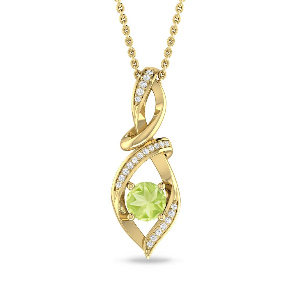 Yellow Gold - Peridot