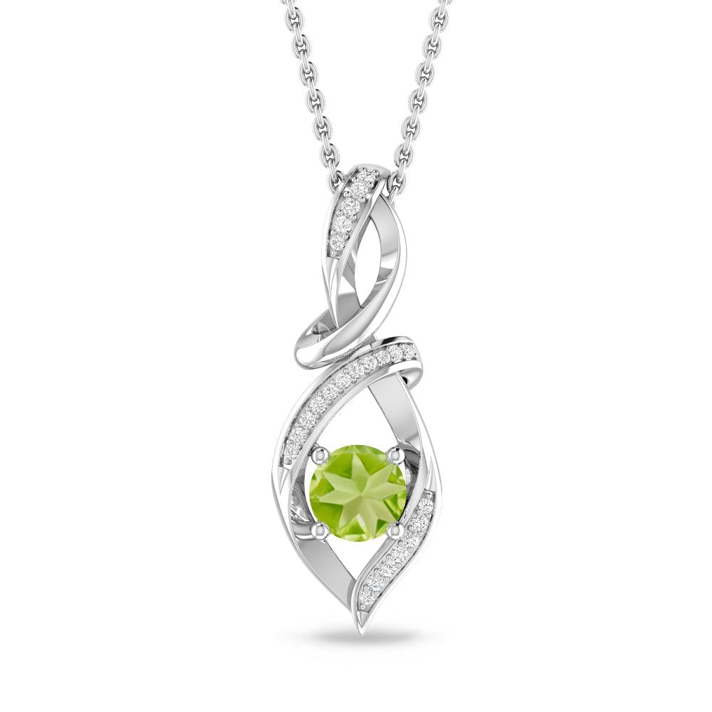 White Gold - Peridot