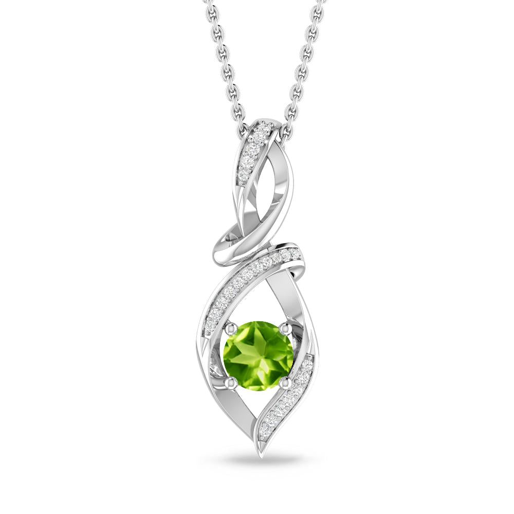 White Gold - Peridot