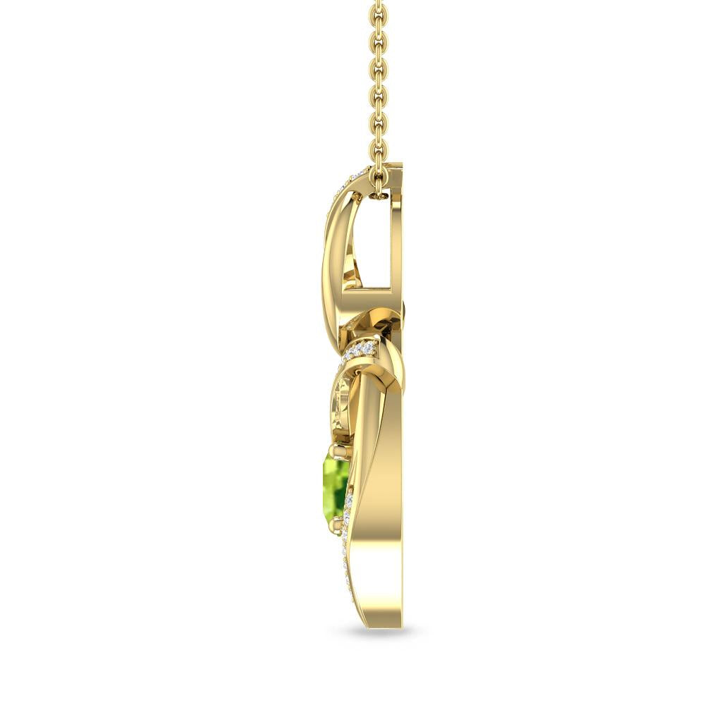 Yellow Gold - Peridot