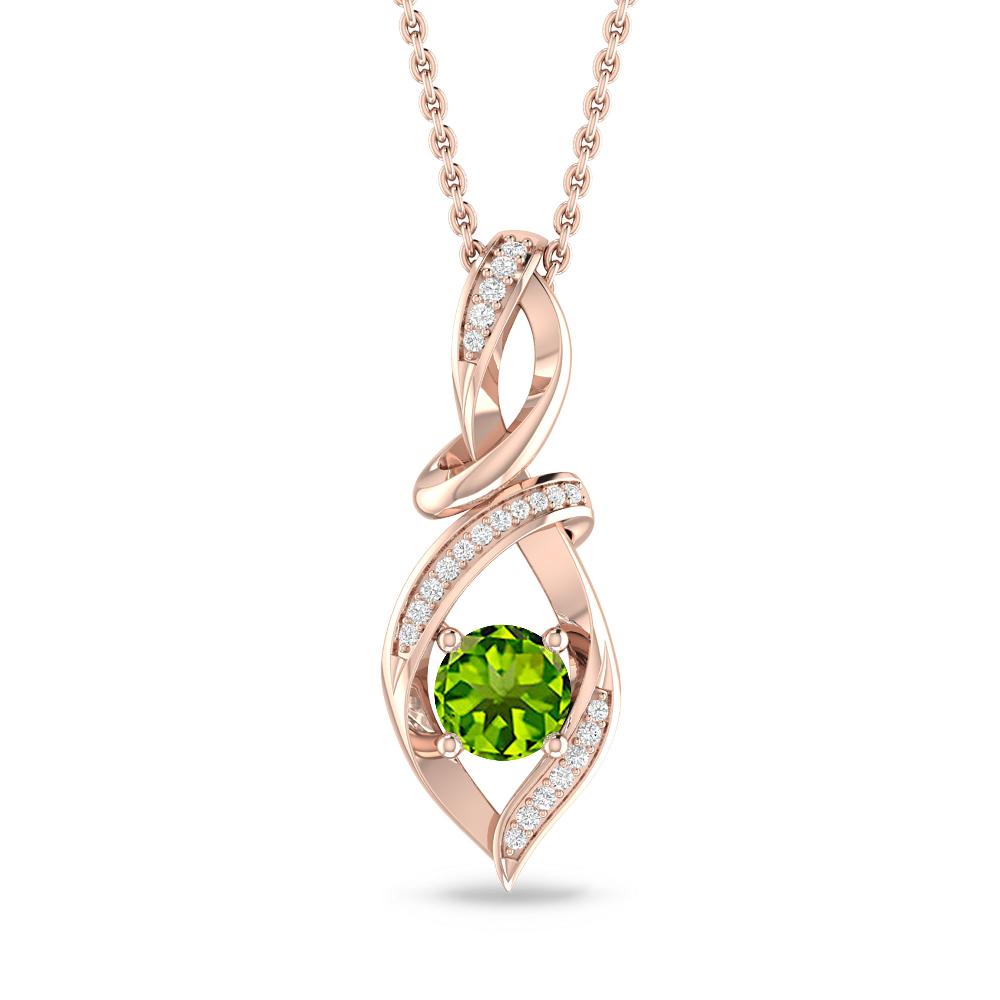 Rose Gold - Peridot