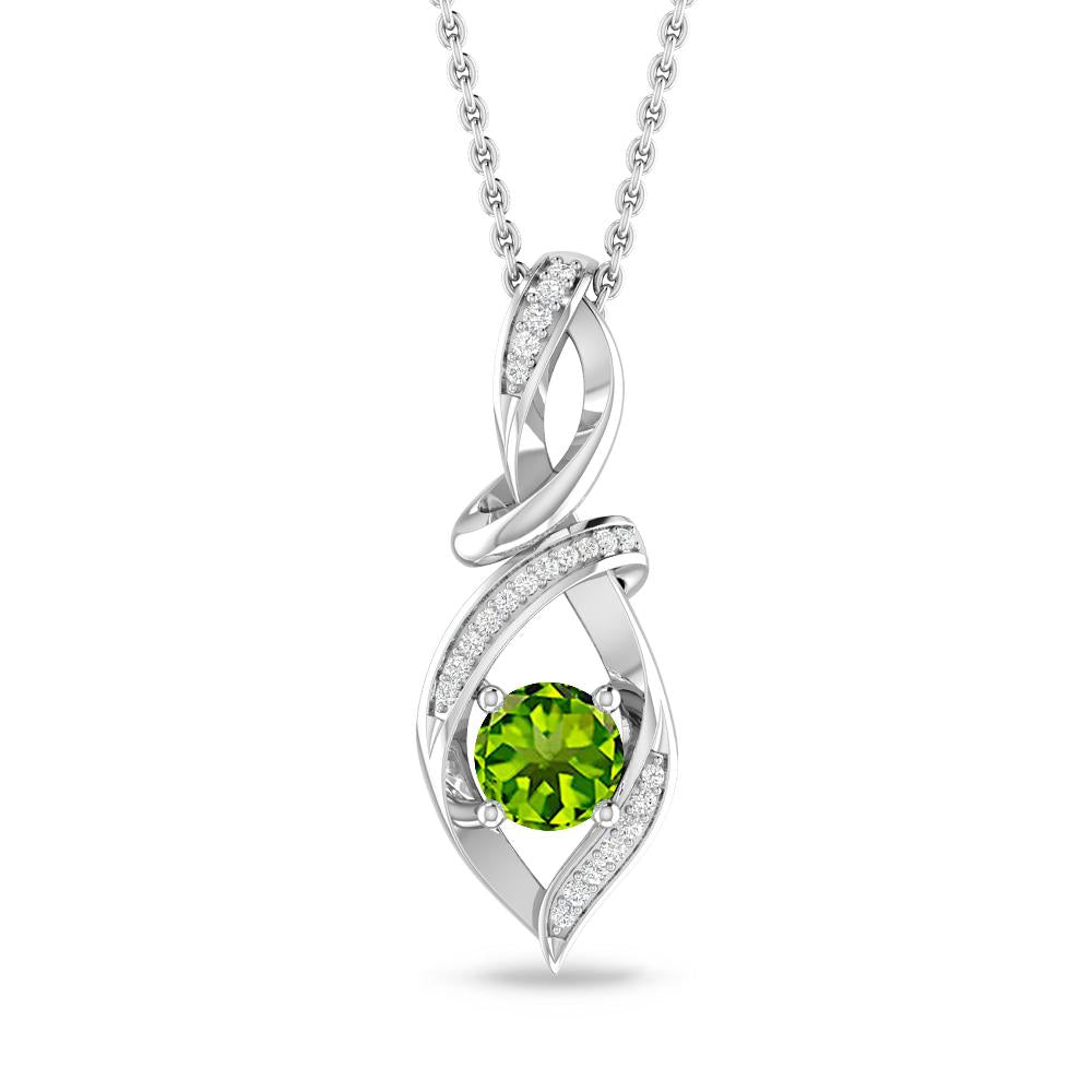 White Gold - Peridot