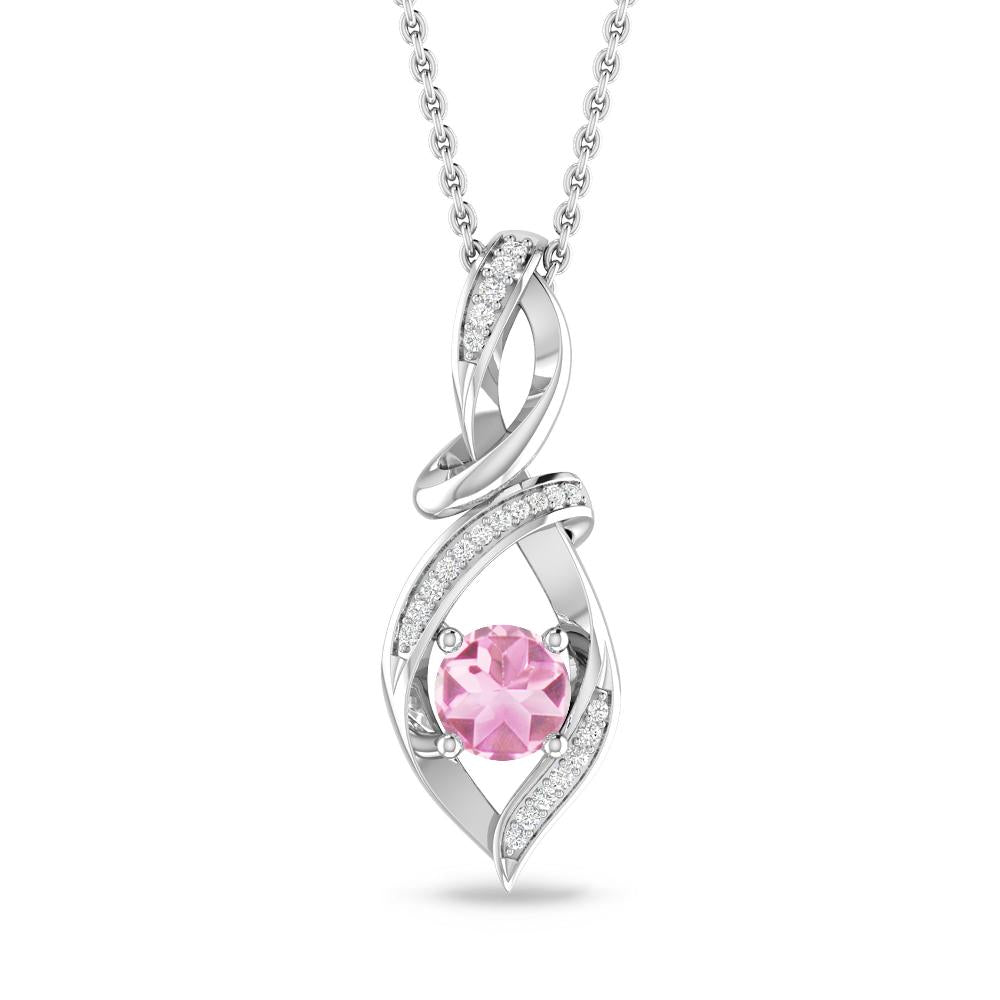 White Gold - Pink Tourmaline