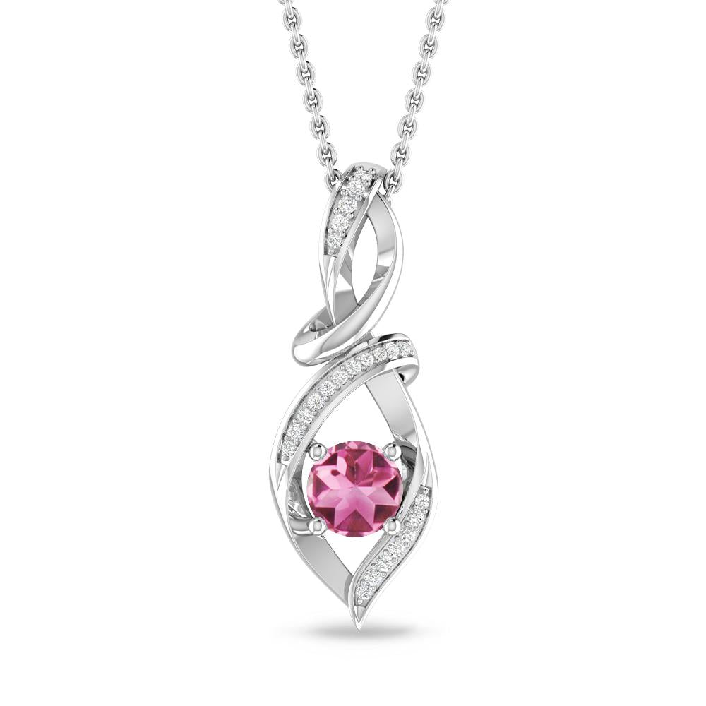 White Gold - Pink Tourmaline