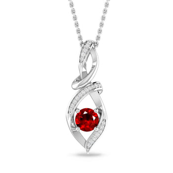 White Gold - Ruby