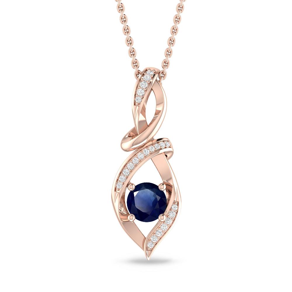 Rose Gold - Sapphire