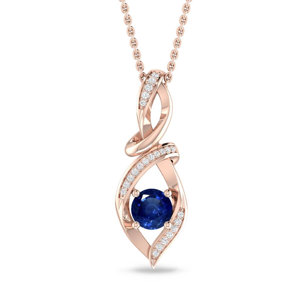 Rose Gold - Sapphire