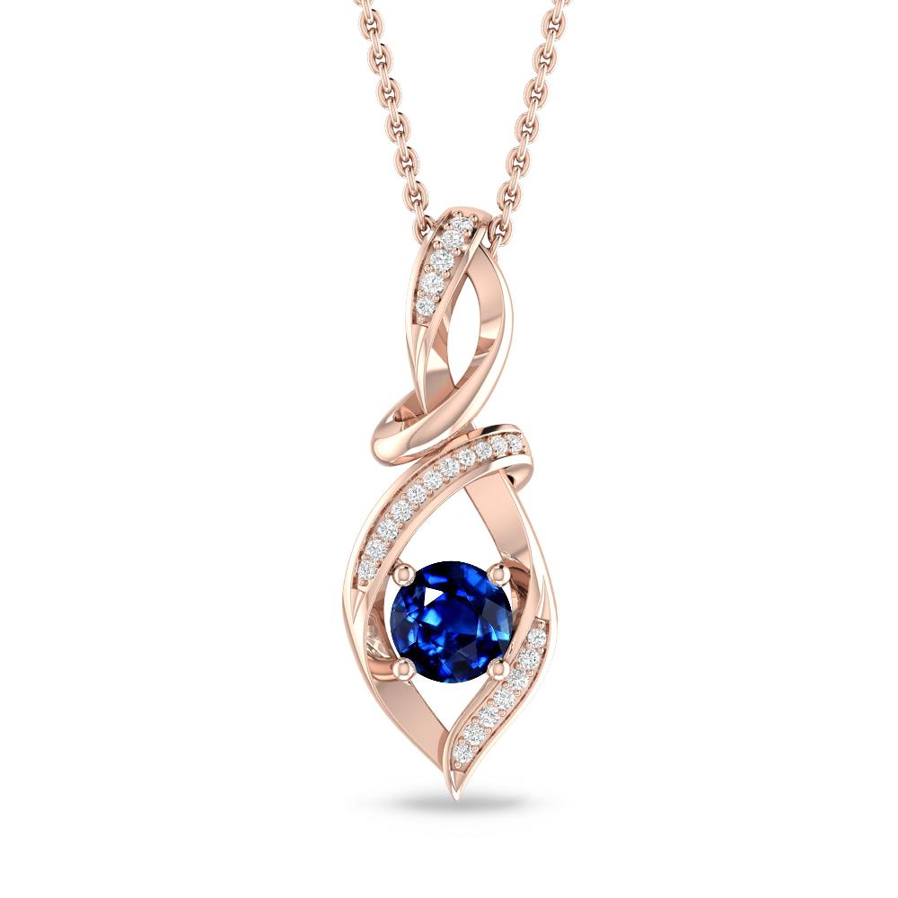 Rose Gold - Sapphire