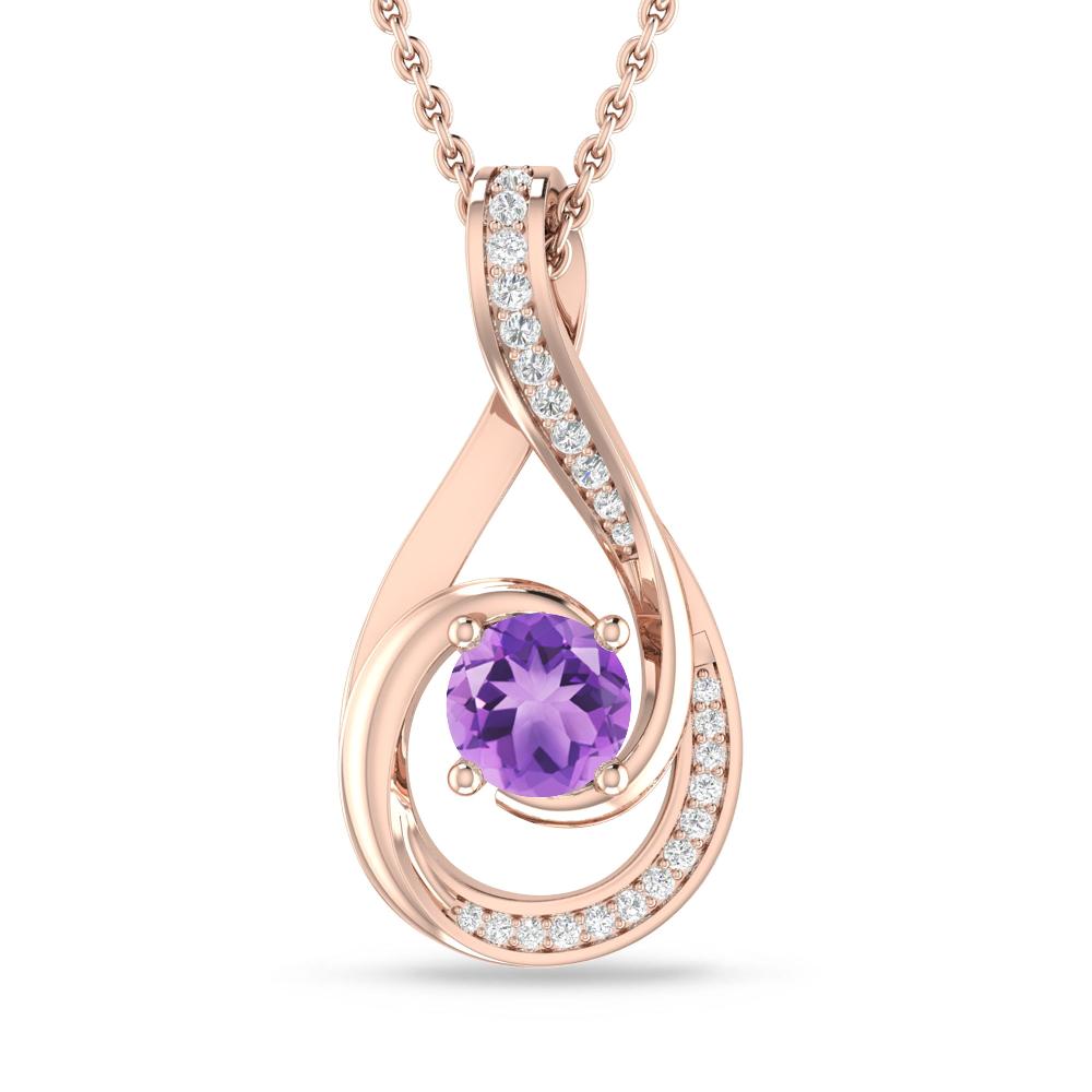 Rose Gold - Amethyst